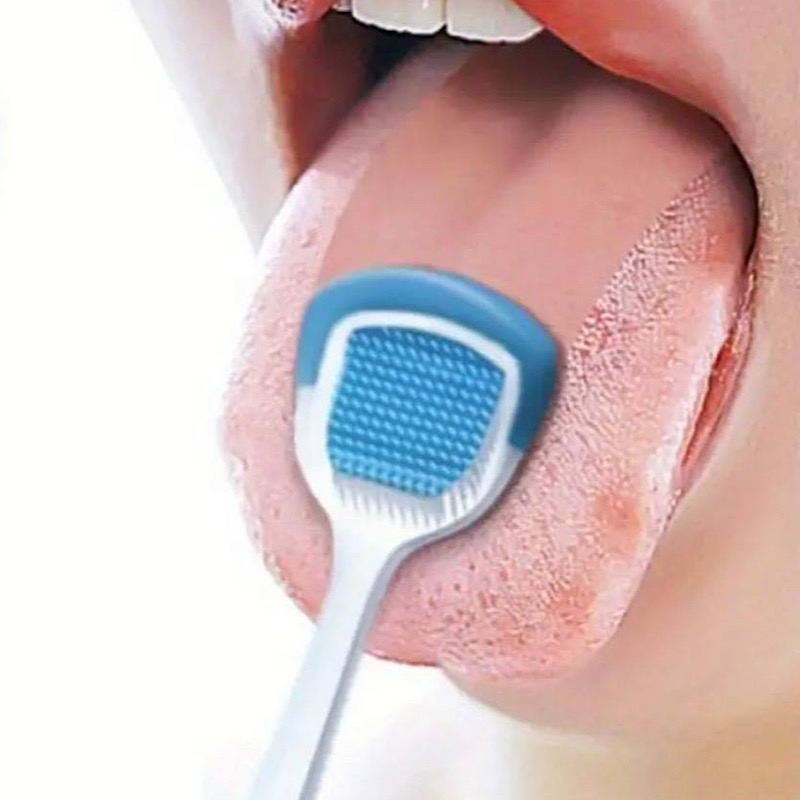 مسواک تمیز کننده زبان