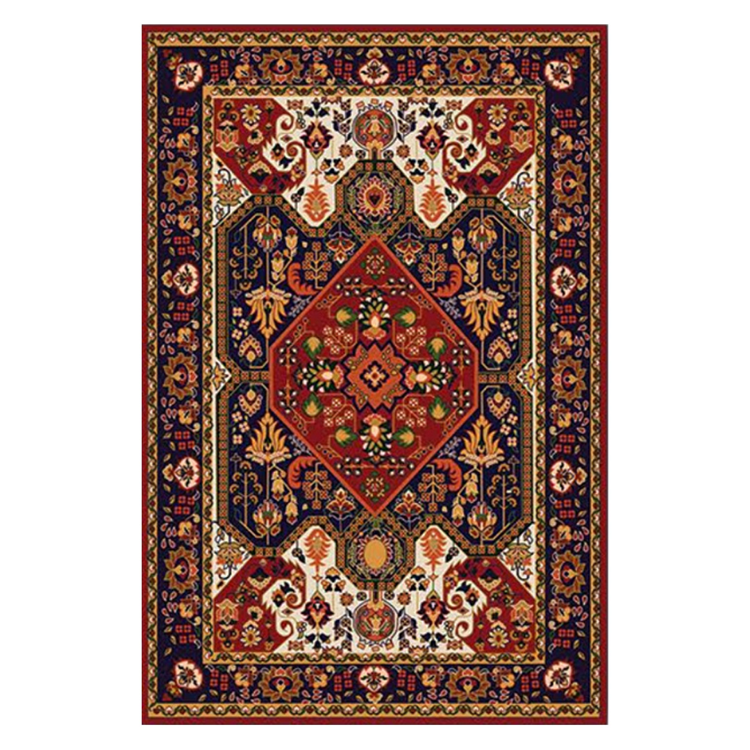 فرش مخمل نادی طرح سنتی کد o126