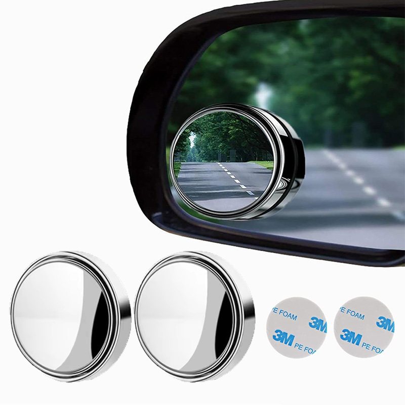 آینه محدب نقطه کور قابل تنظیم خودرو مدل E360 بسته 2 عددی