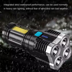 چراغ قوه حرفه ای 4 حالته