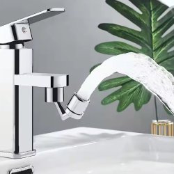 سرشیر روشویی و ظرفشویی چرخشی 360 درجه