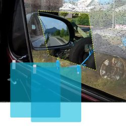 برچسب ضد باران و بخار گرفتگی شیشه خودرو بسته 2 عددی