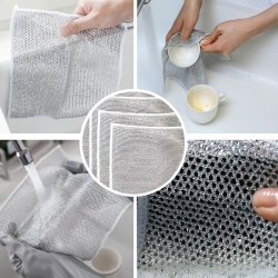 اسکاچ و دستمال توری بسته 5 عددی