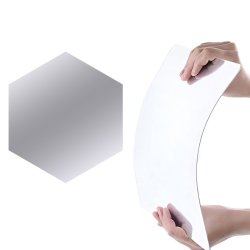 آینه چسبی نشکن طرح شش ضلعی