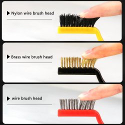 بسته 3 عددی برس سیمی تمیز کننده سطوح